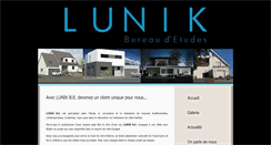 Desktop Screenshot of lunik-be.com